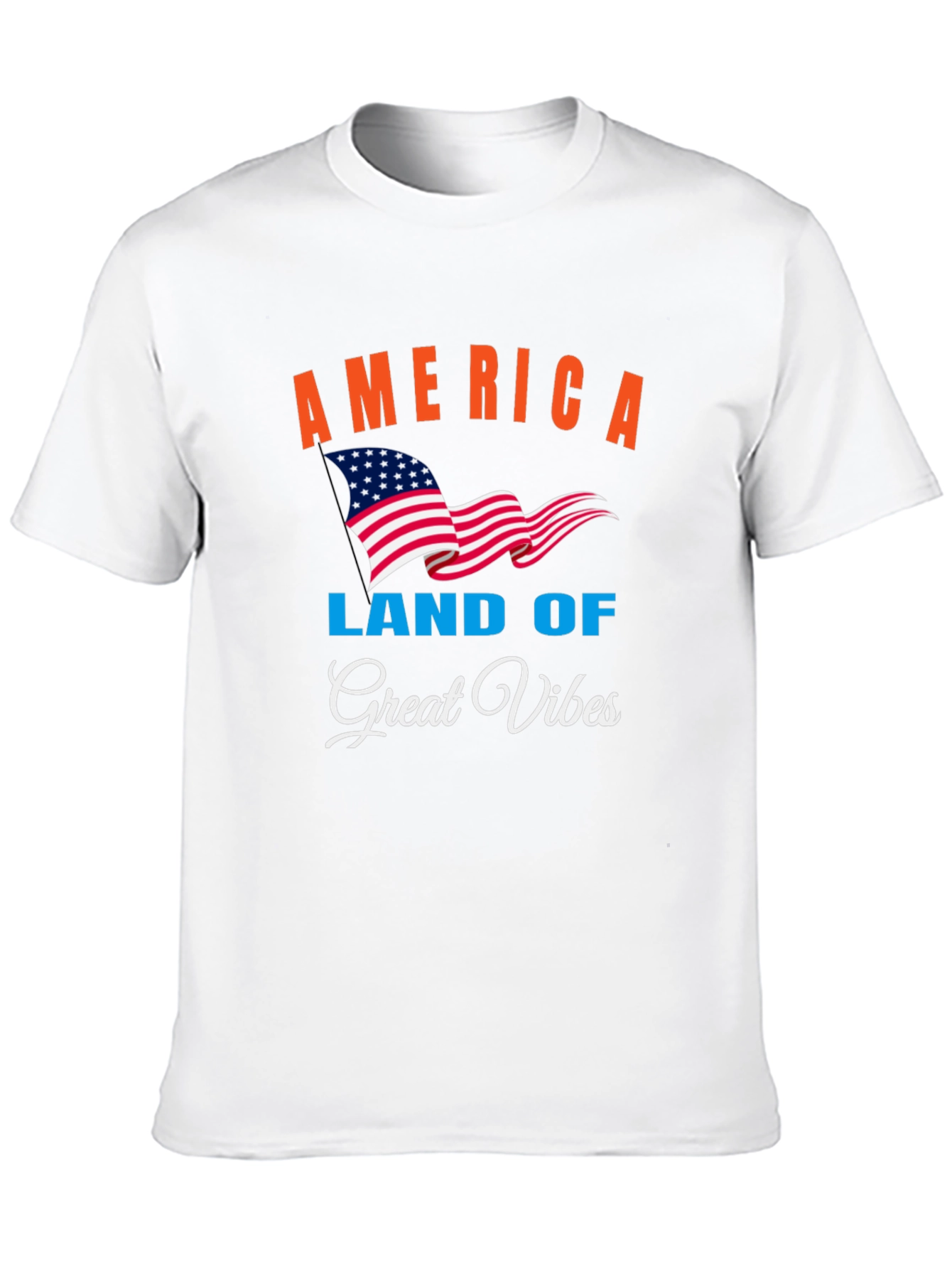 America Land of Great Vibes T-Shirt