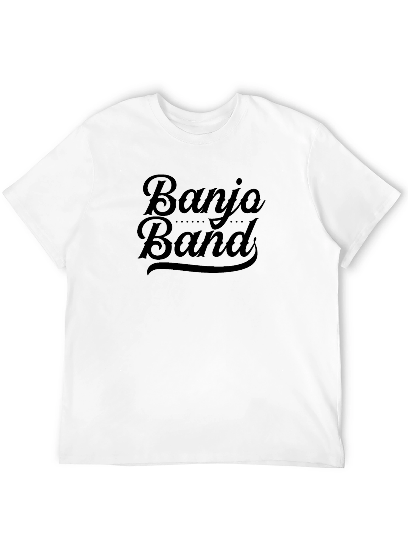 Banjo Band Graphic Tee - Classic Black T-Shirt