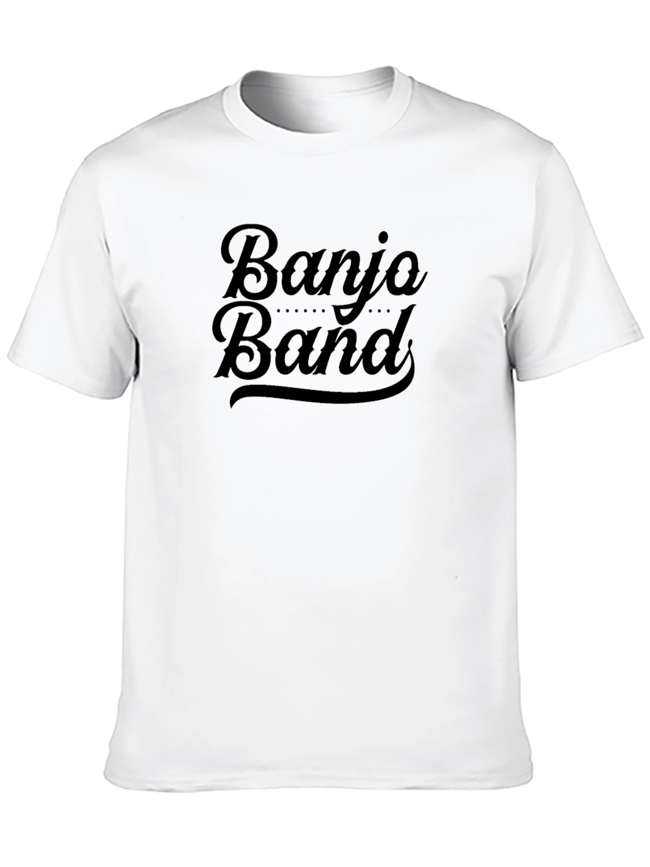 Banjo Band Graphic Tee - Classic Black T-Shirt