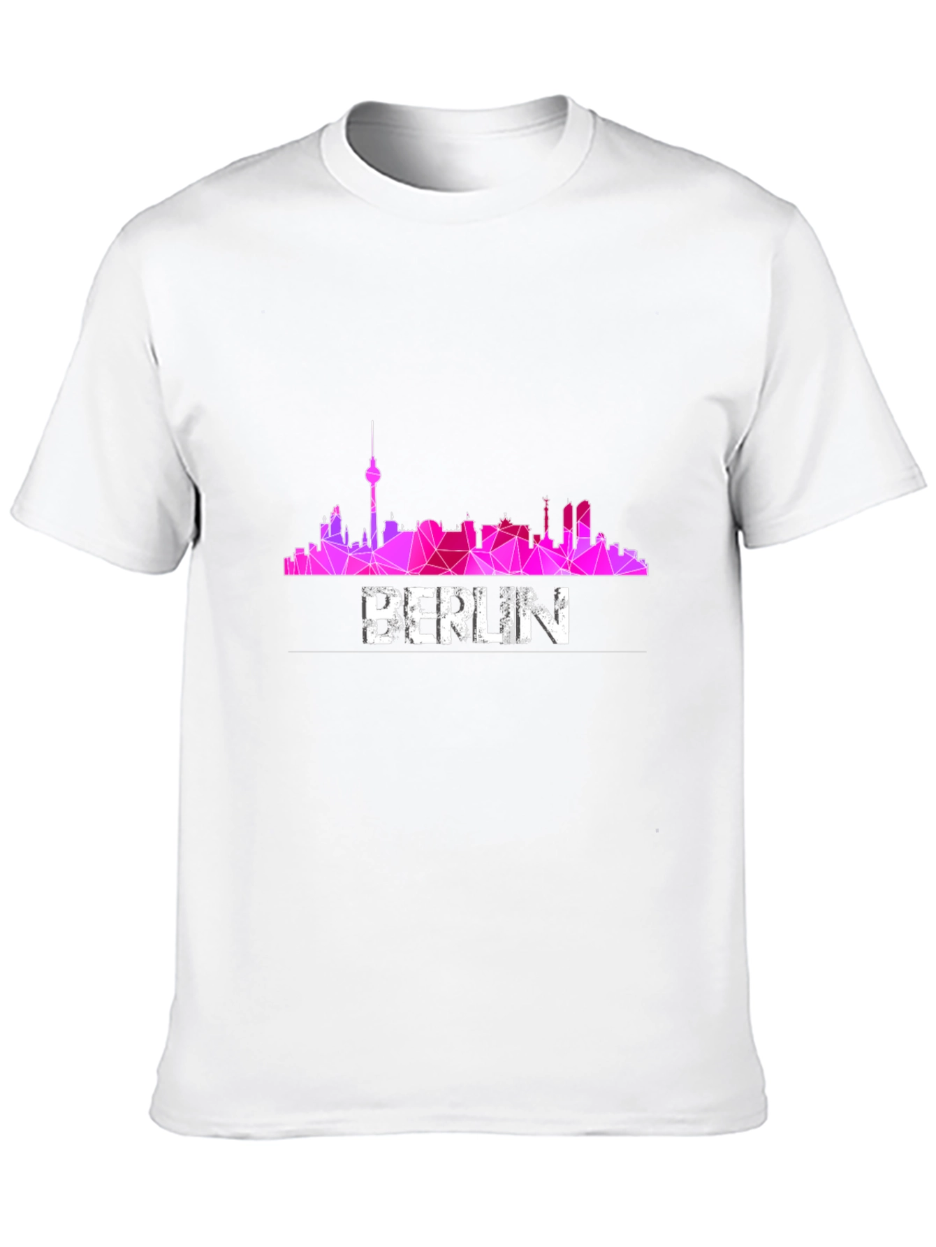 Berlin Skyline T-Shirt - Geometric Design