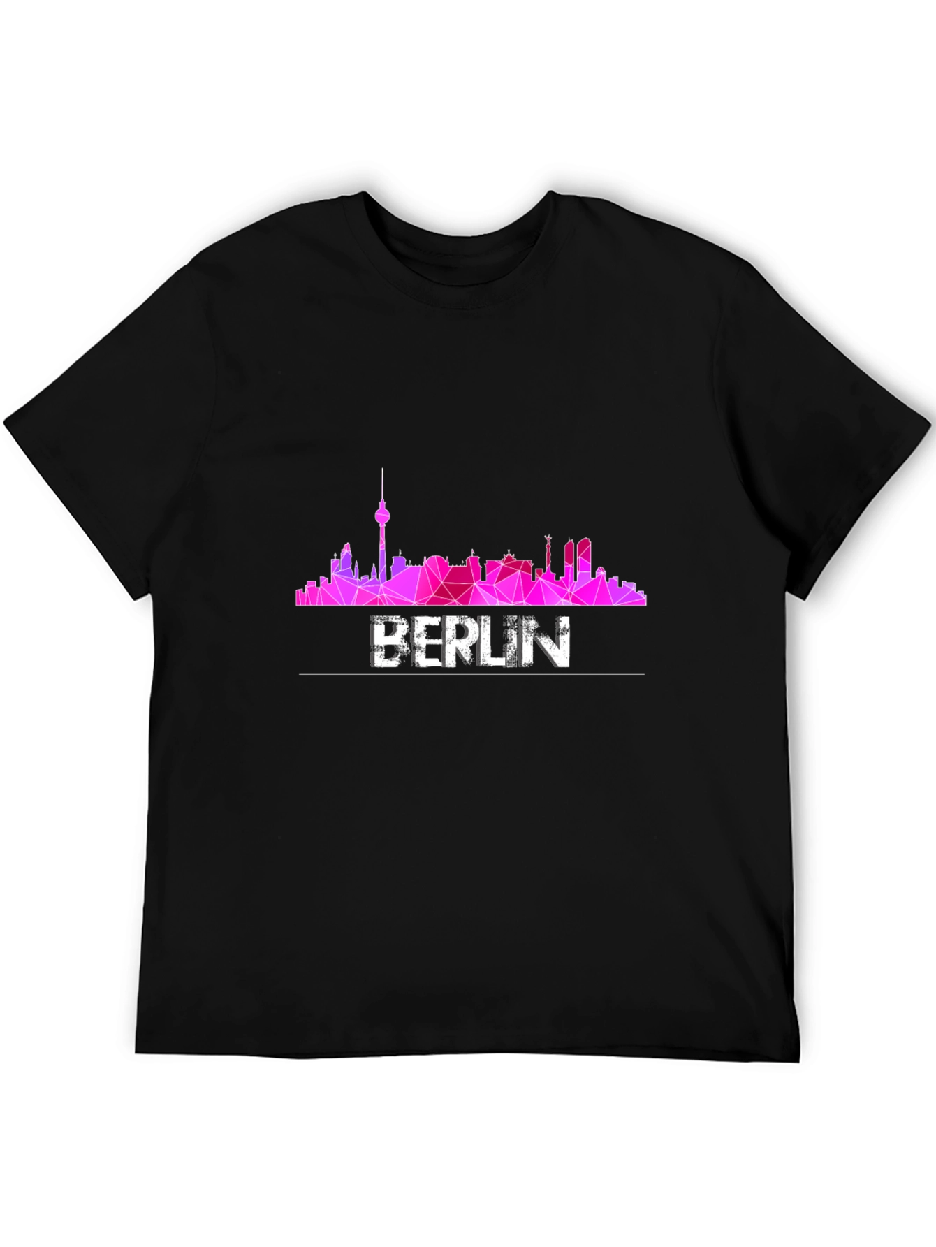 Berlin Skyline T-Shirt - Geometric Design