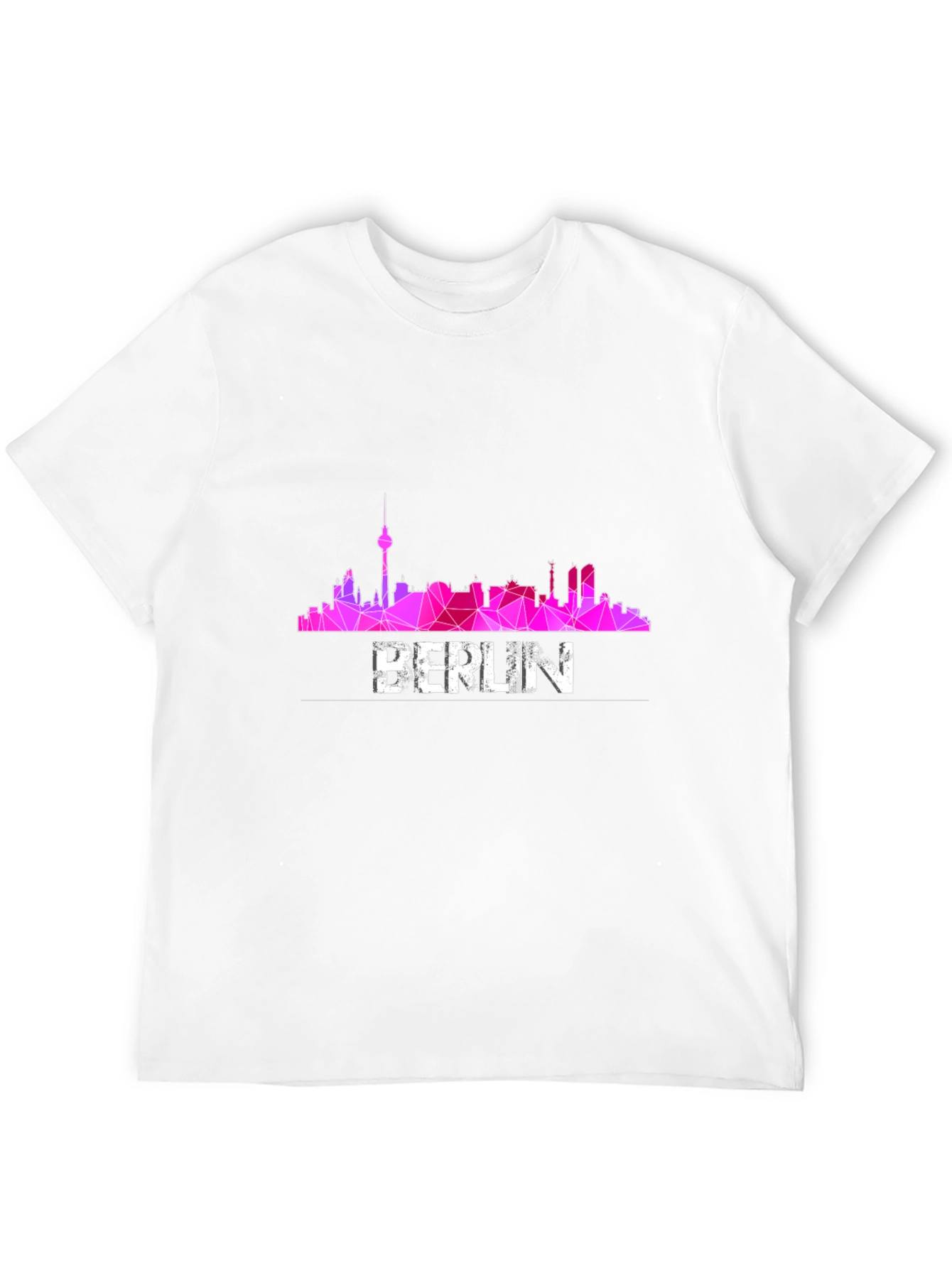 Berlin Skyline T-Shirt - Geometric Design