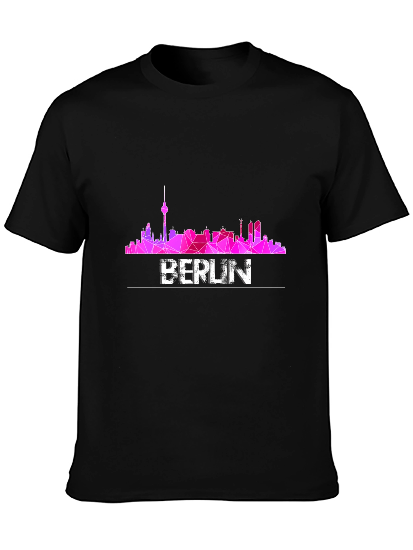 Berlin Skyline T-Shirt - Geometric Design