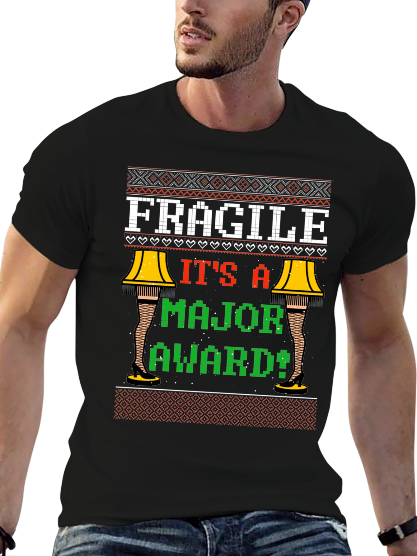Fragile Major Award Christmas T-Shirt