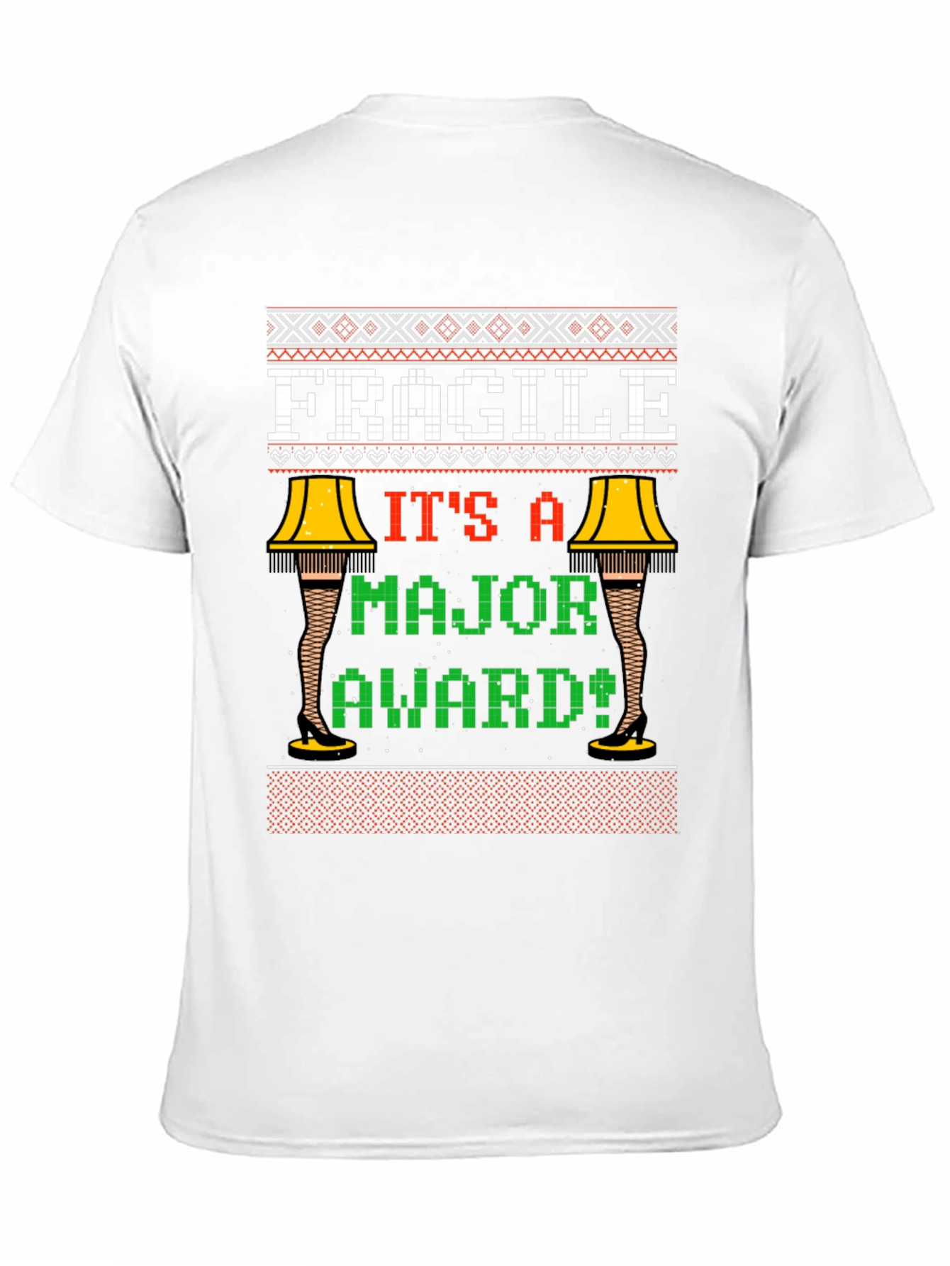 Fragile Major Award Christmas T-Shirt