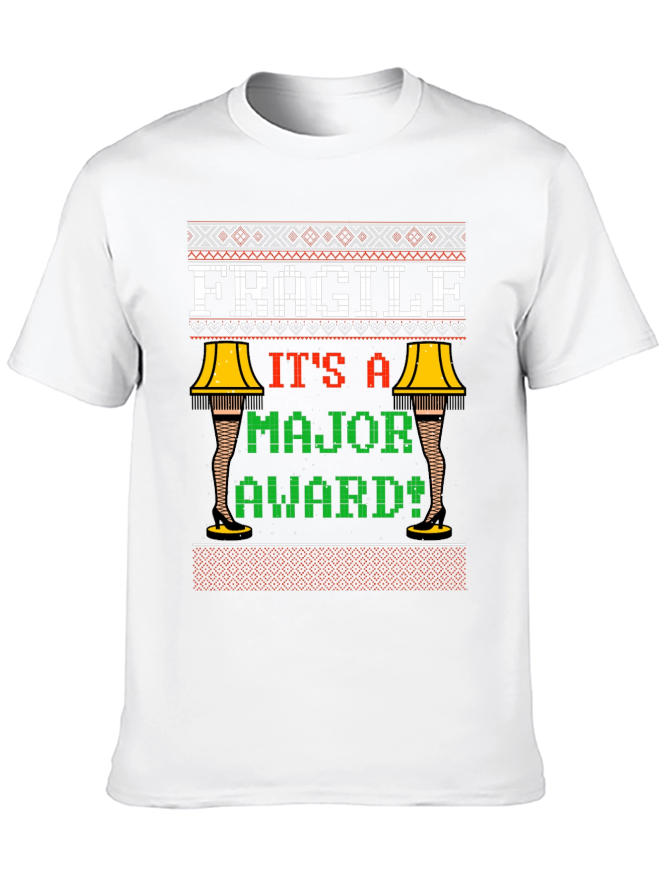 Fragile Major Award Christmas T-Shirt