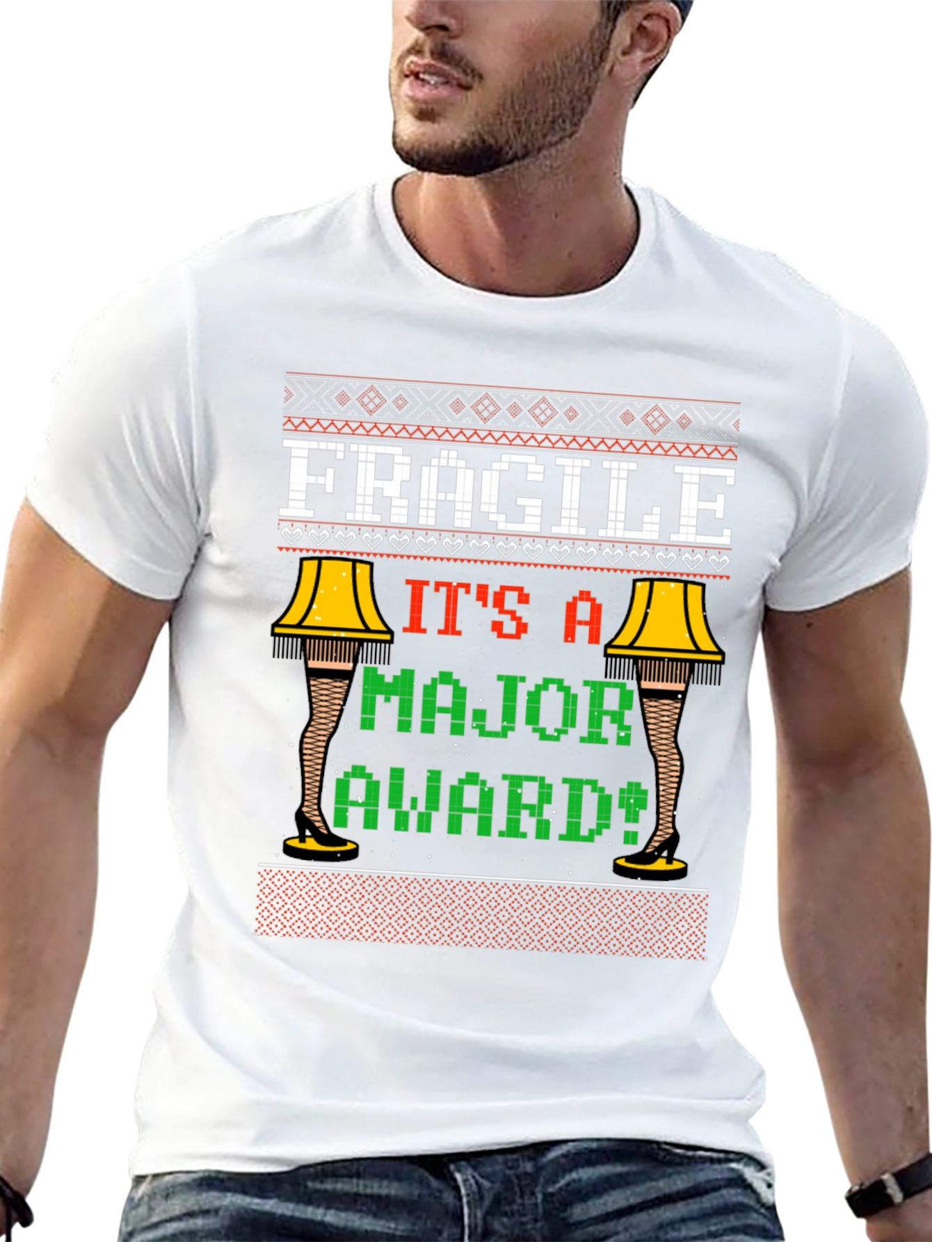 Fragile Major Award Christmas T-Shirt