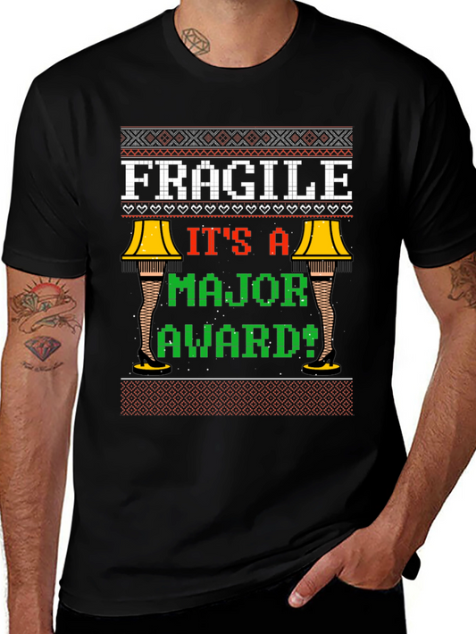 Fragile Major Award Christmas T-Shirt