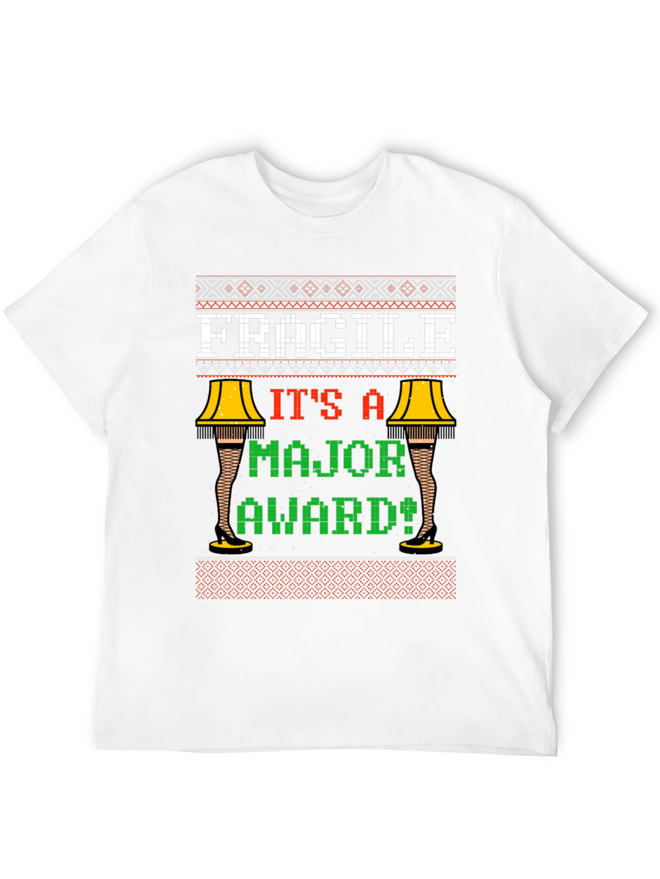 Fragile Major Award Christmas T-Shirt