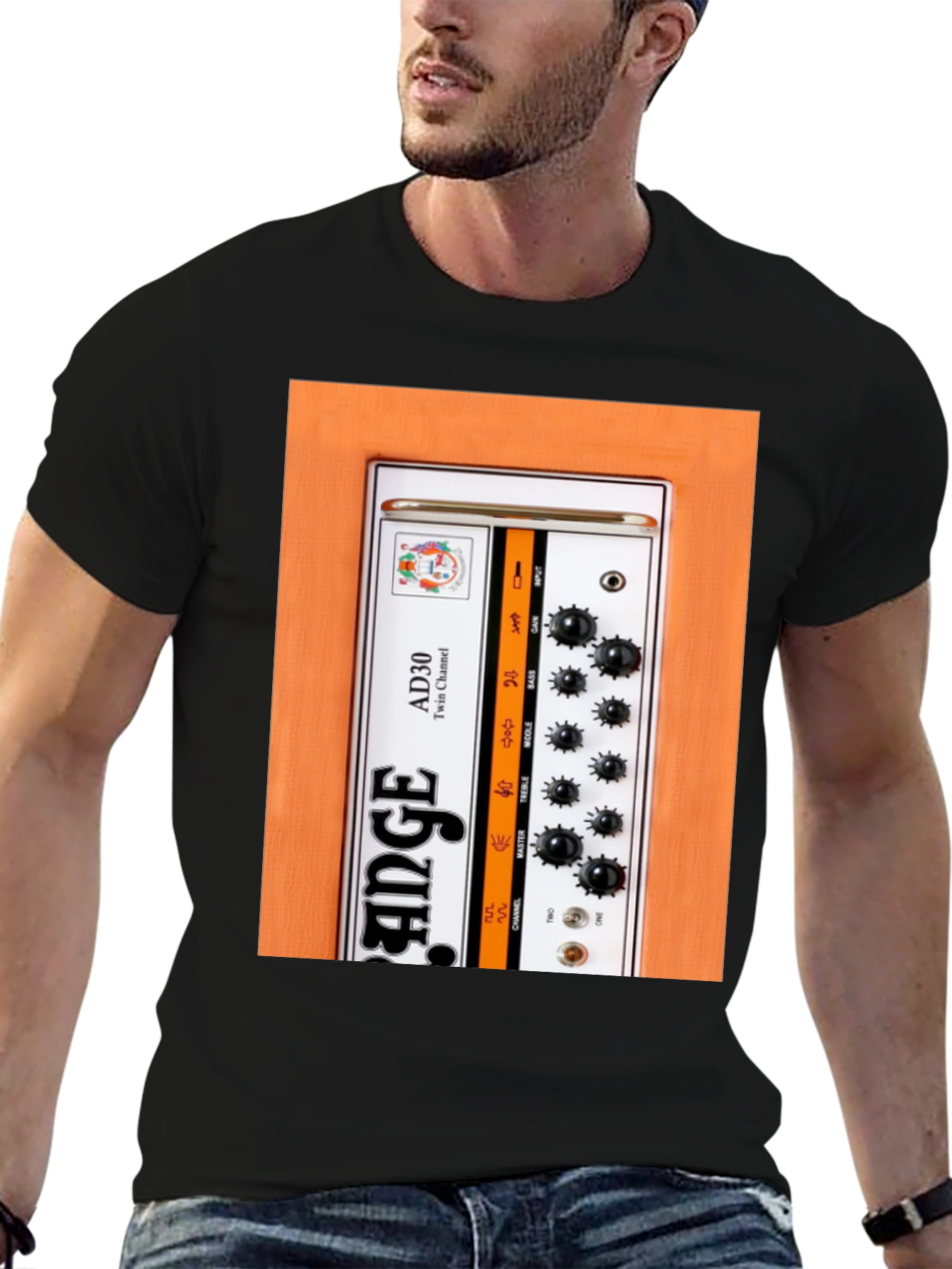 Orange AD30 Twin Channel T-Shirt
