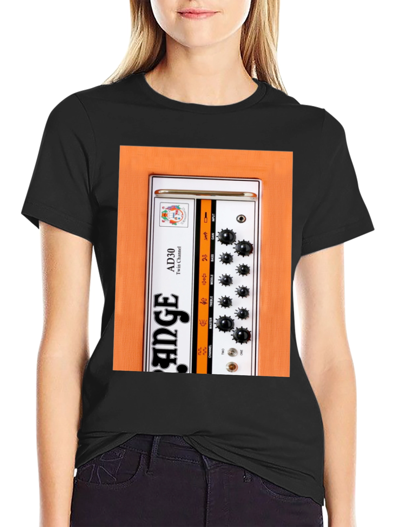 Orange AD30 Twin Channel T-Shirt