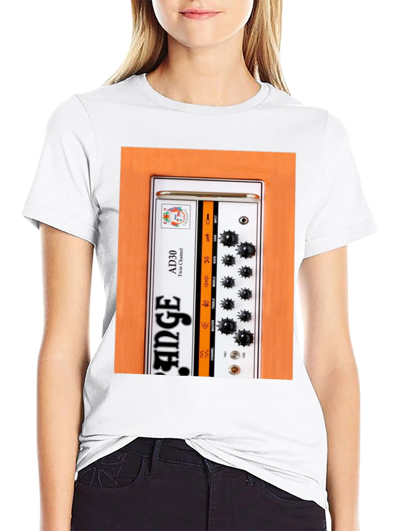 Orange AD30 Twin Channel T-Shirt