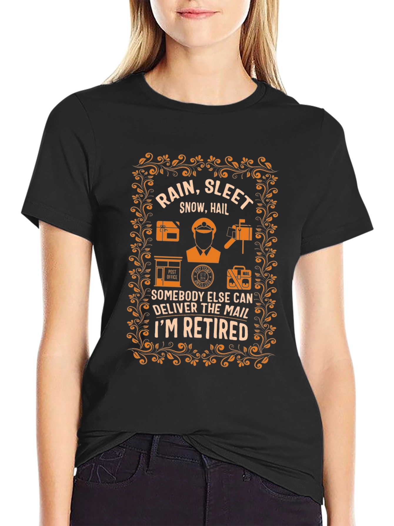 Retired Mail Carrier T-Shirt