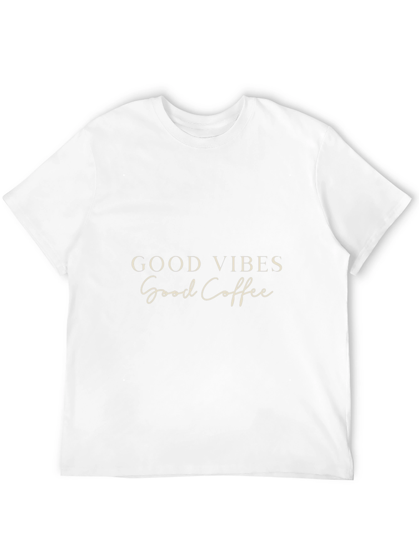 Good Vibes Good Coffee Black T-Shirt
