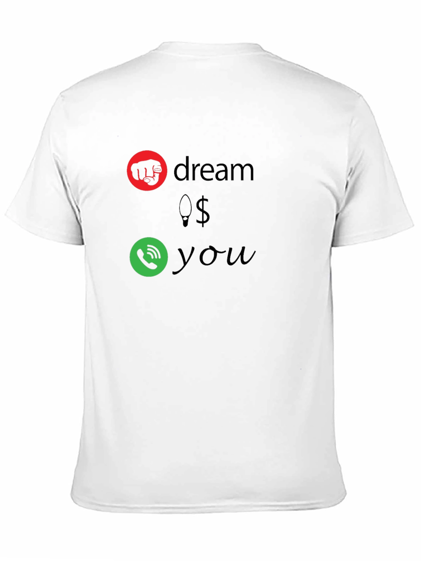 Black Hustle Graphic Tee for Men