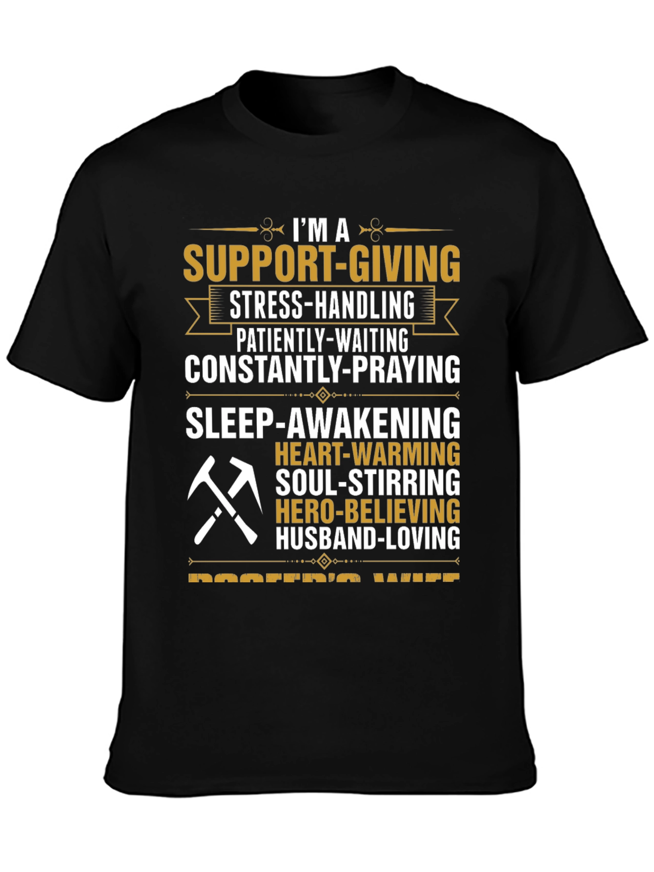 Support Giving Wife Graphic Tee