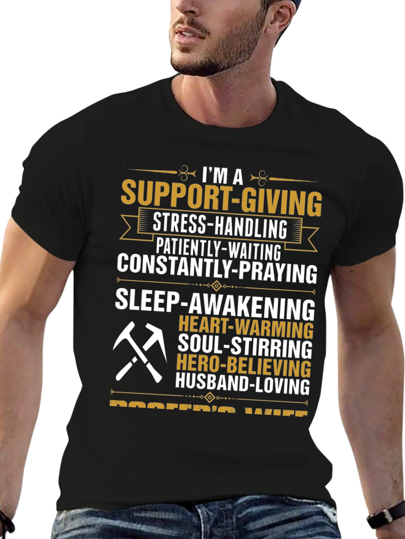 Support Giving Wife Graphic Tee