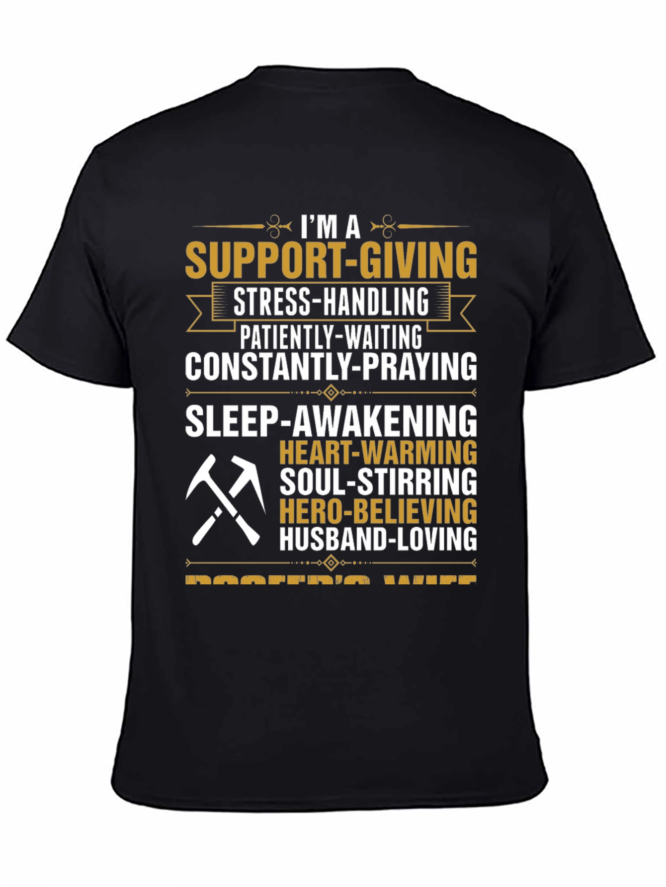 Support Giving Wife Graphic Tee