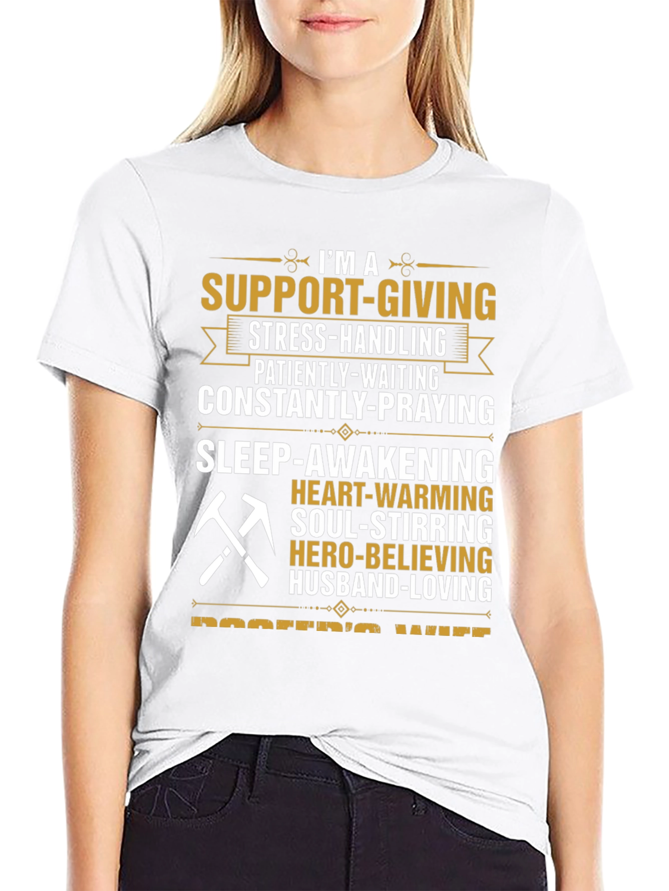 Support Giving Wife Graphic Tee