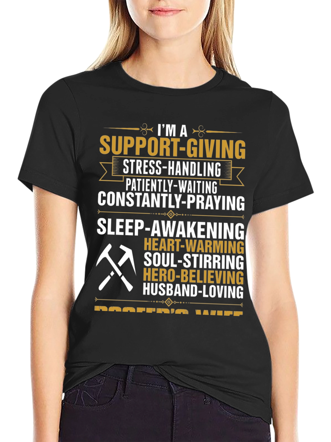 Support Giving Wife Graphic Tee