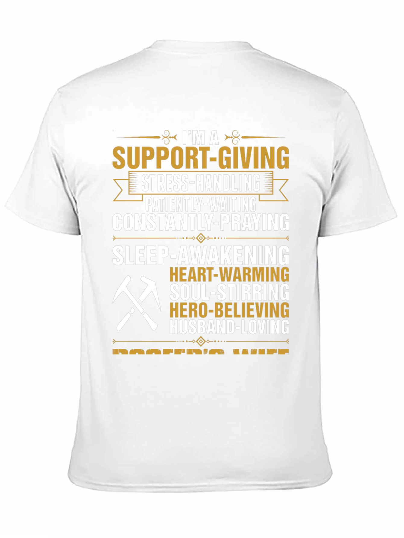 Support Giving Wife Graphic Tee