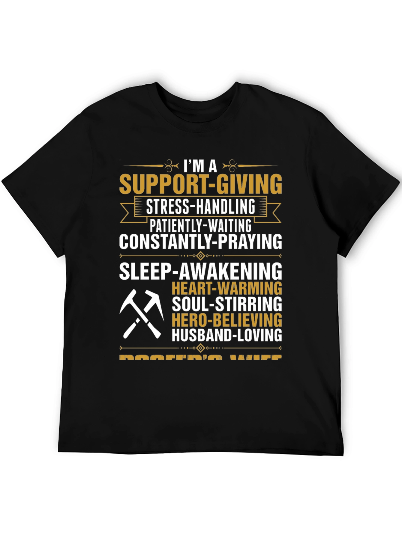 Support Giving Wife Graphic Tee