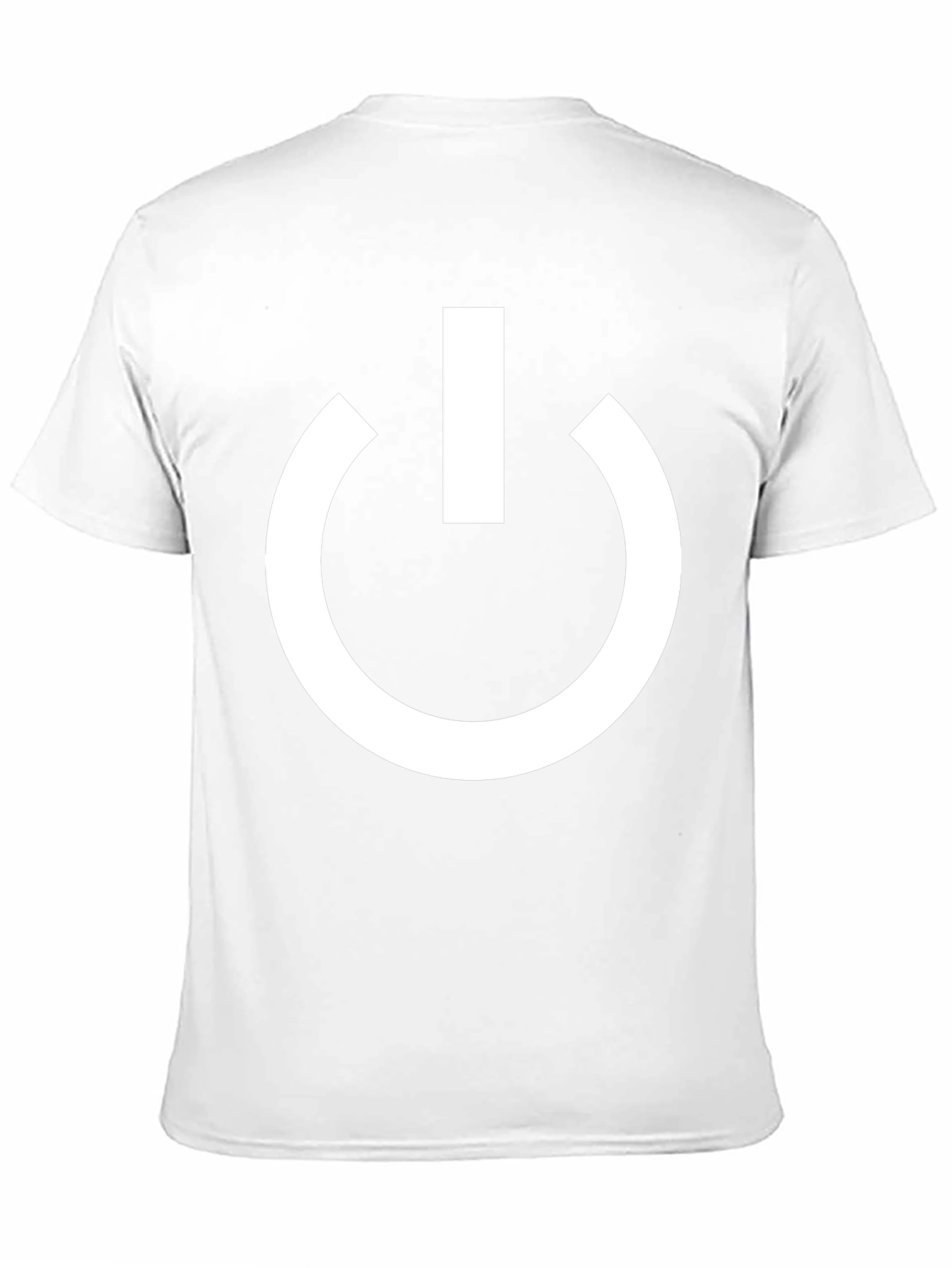 Power Symbol T-Shirt - Black Bold Design