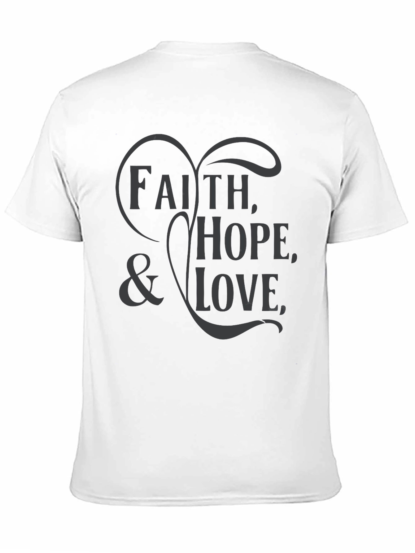 Faith Hope & Love Graphic T-Shirt
