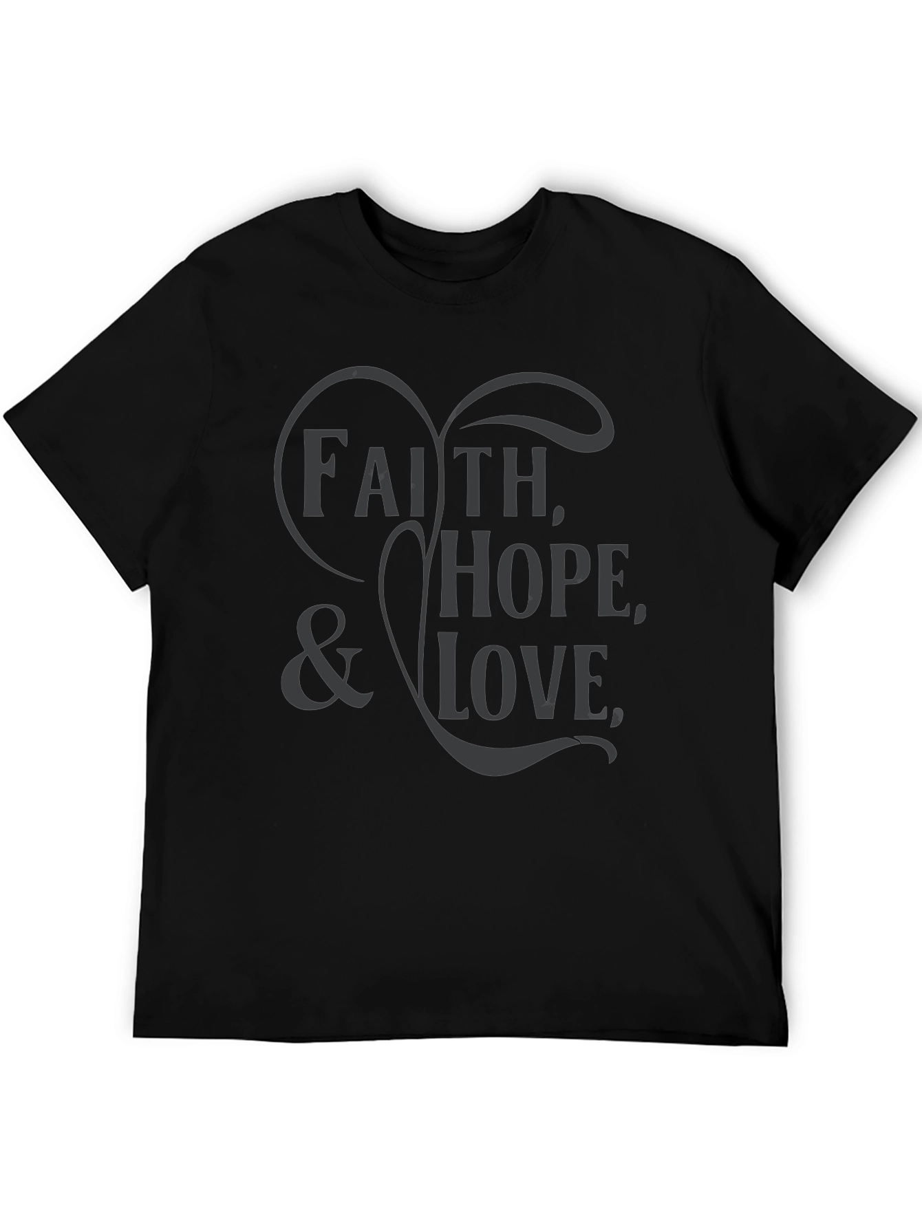 Faith Hope & Love Graphic T-Shirt