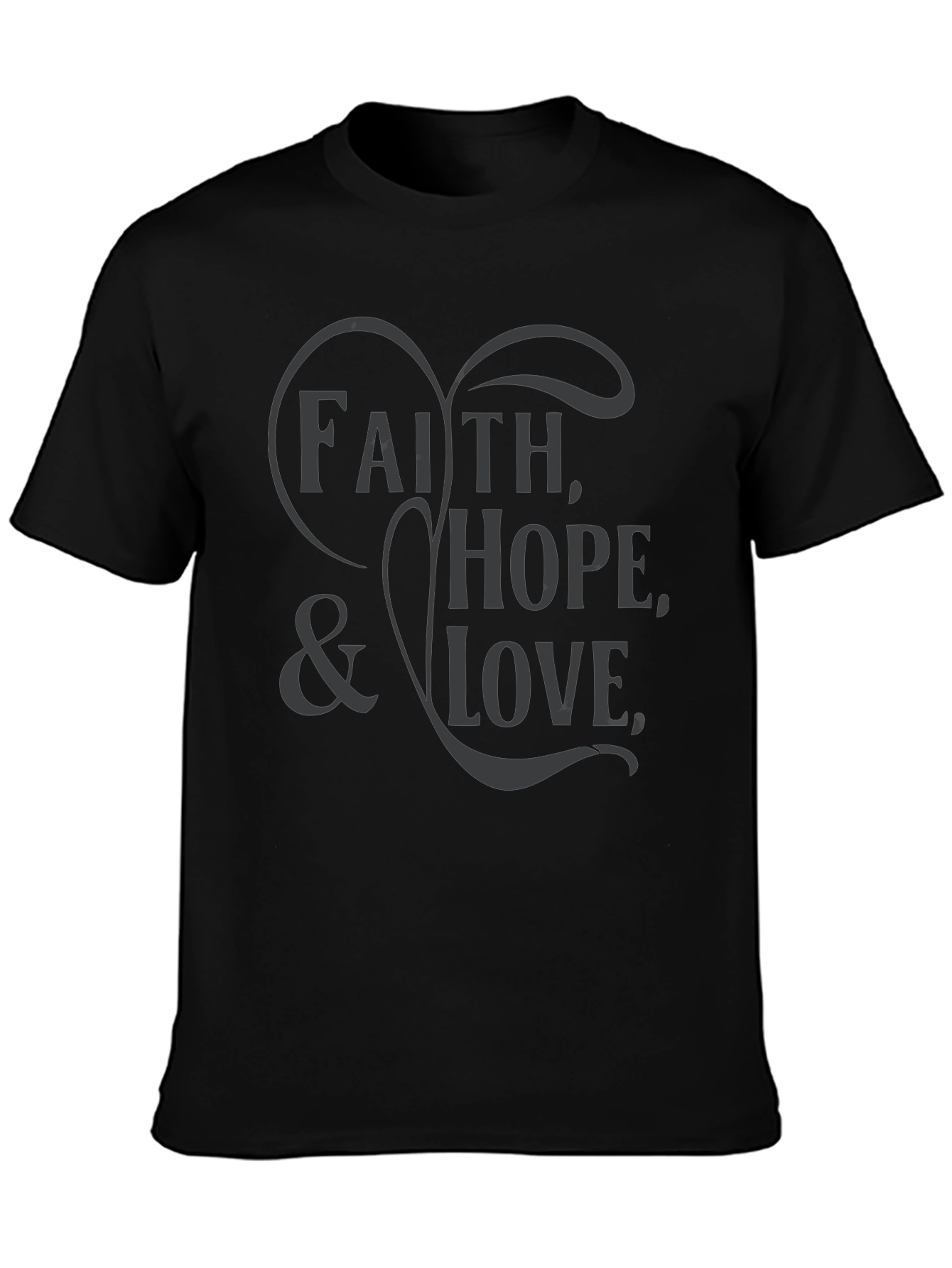Faith Hope & Love Graphic T-Shirt