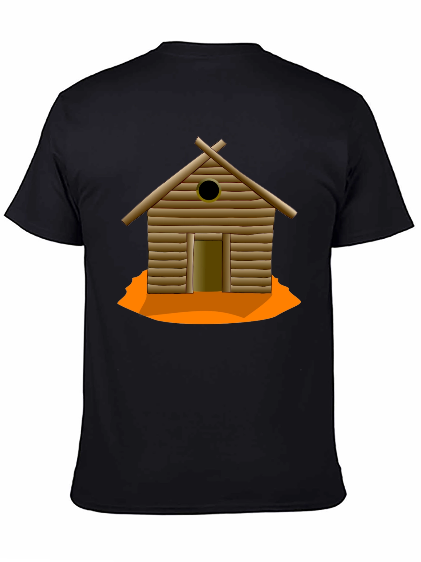 Cabin Graphic T-Shirt - Black