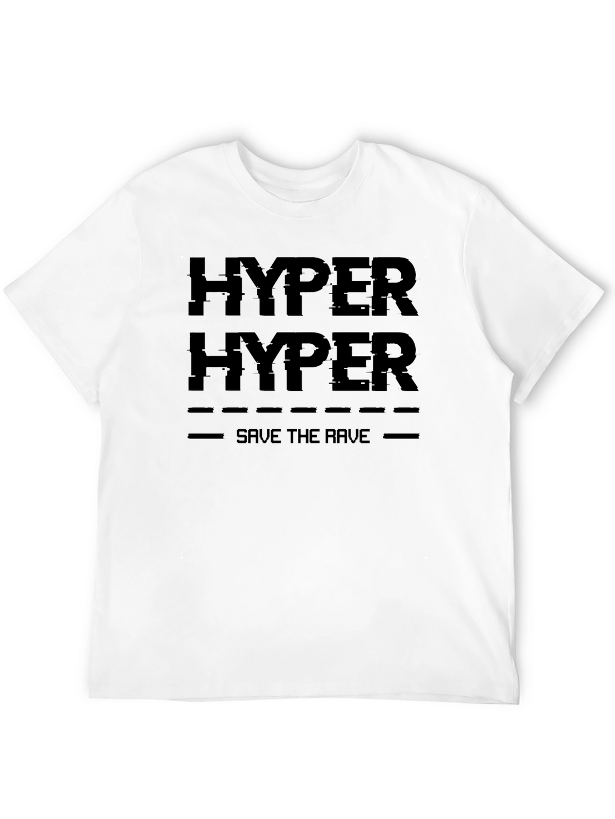 Hyper Save the Rave T-Shirt - Black