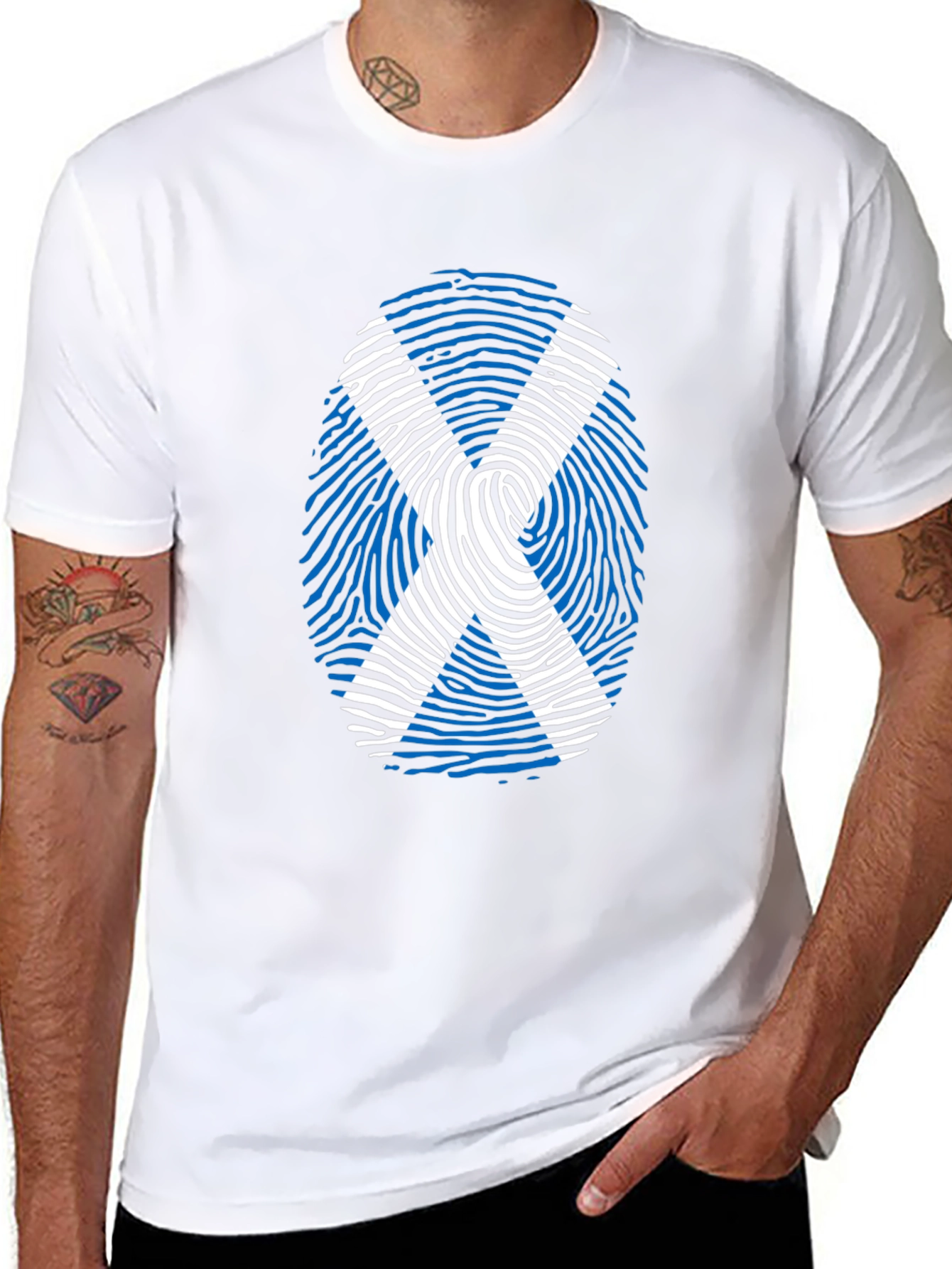 Scotland Fingerprint T-Shirt