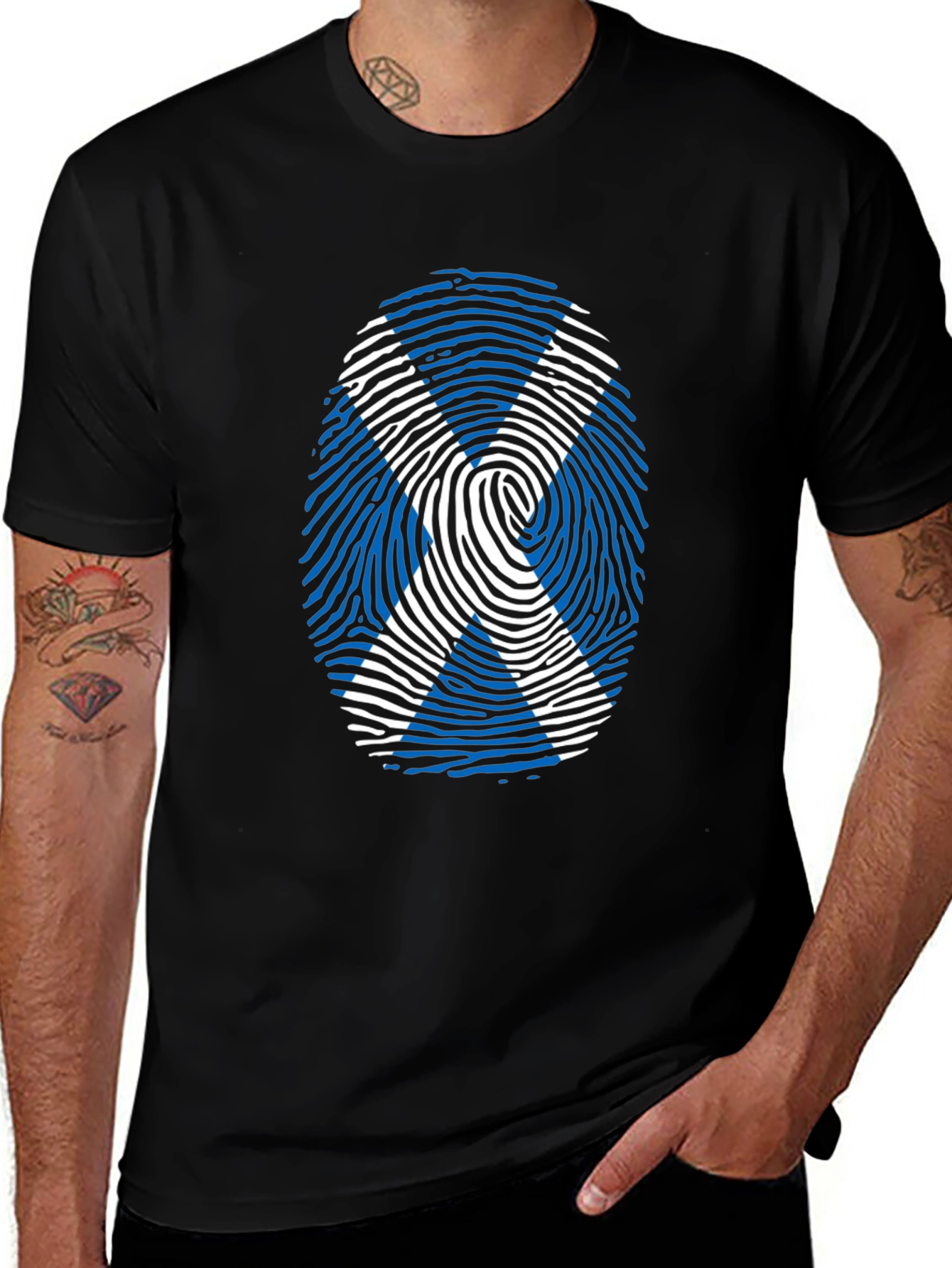 Scotland Fingerprint T-Shirt
