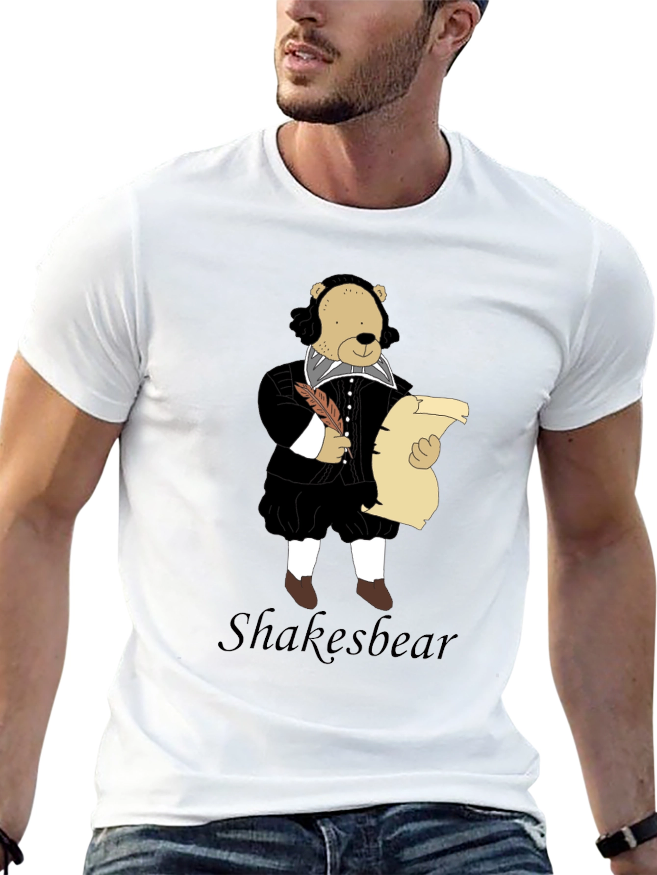 Shakespeare Bear Graphic Tee