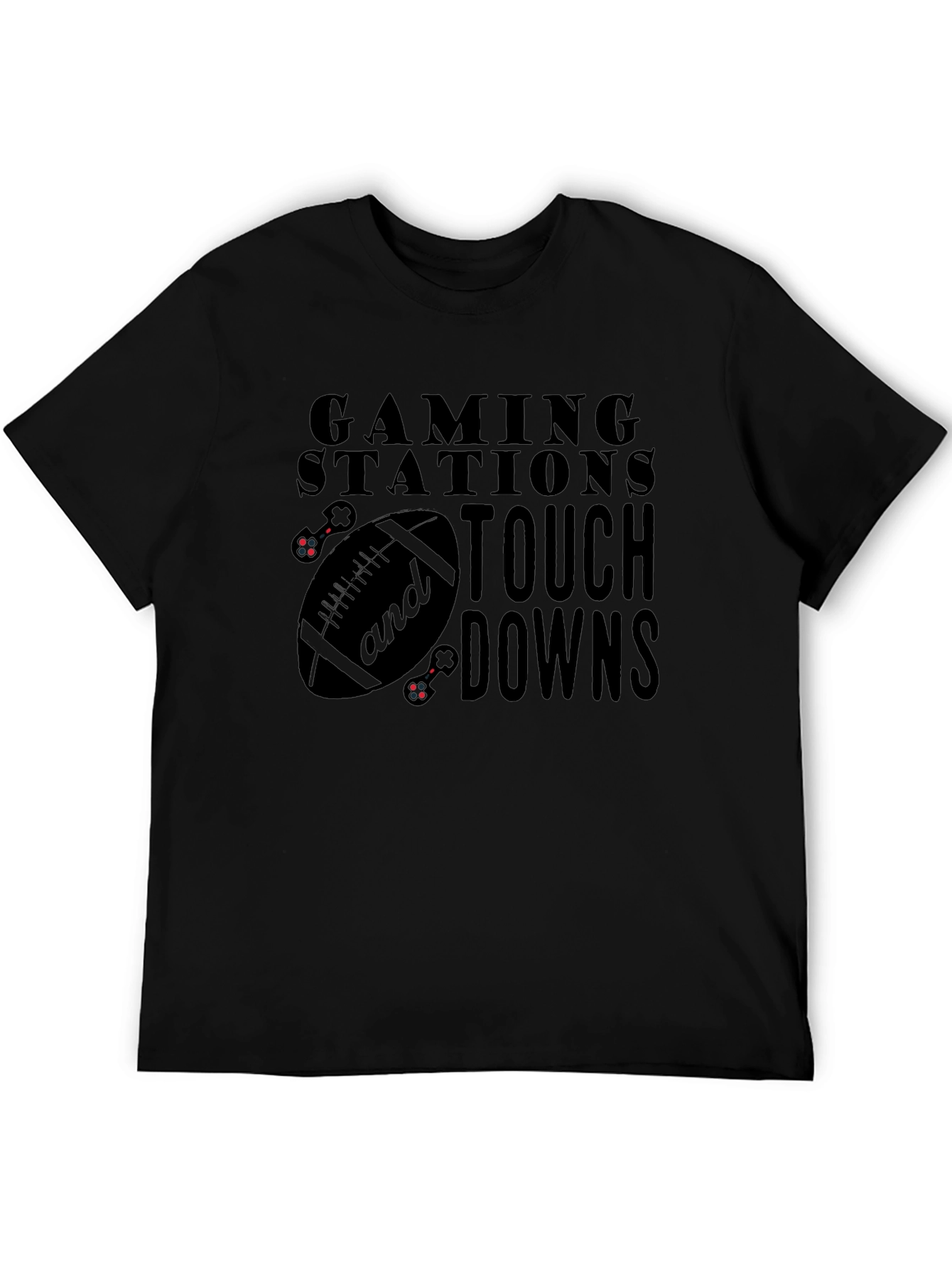 Gaming Stations and Touchdowns T-Shirt
