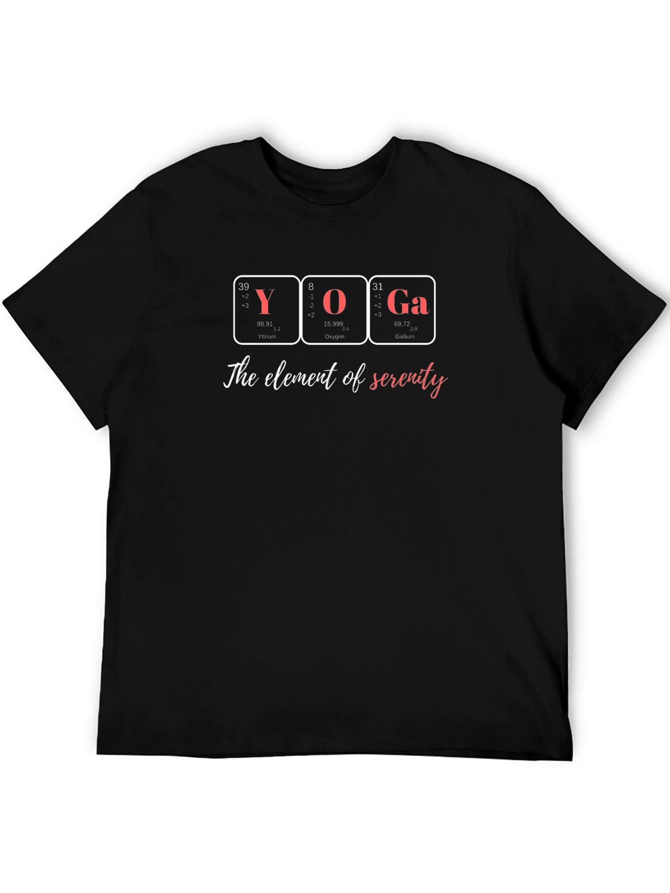 Yoga Element Serenity Graphic T-Shirt
