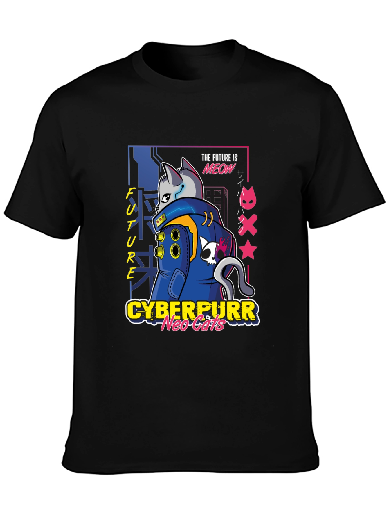 Cyberpurr Neo-Cats T-Shirt
