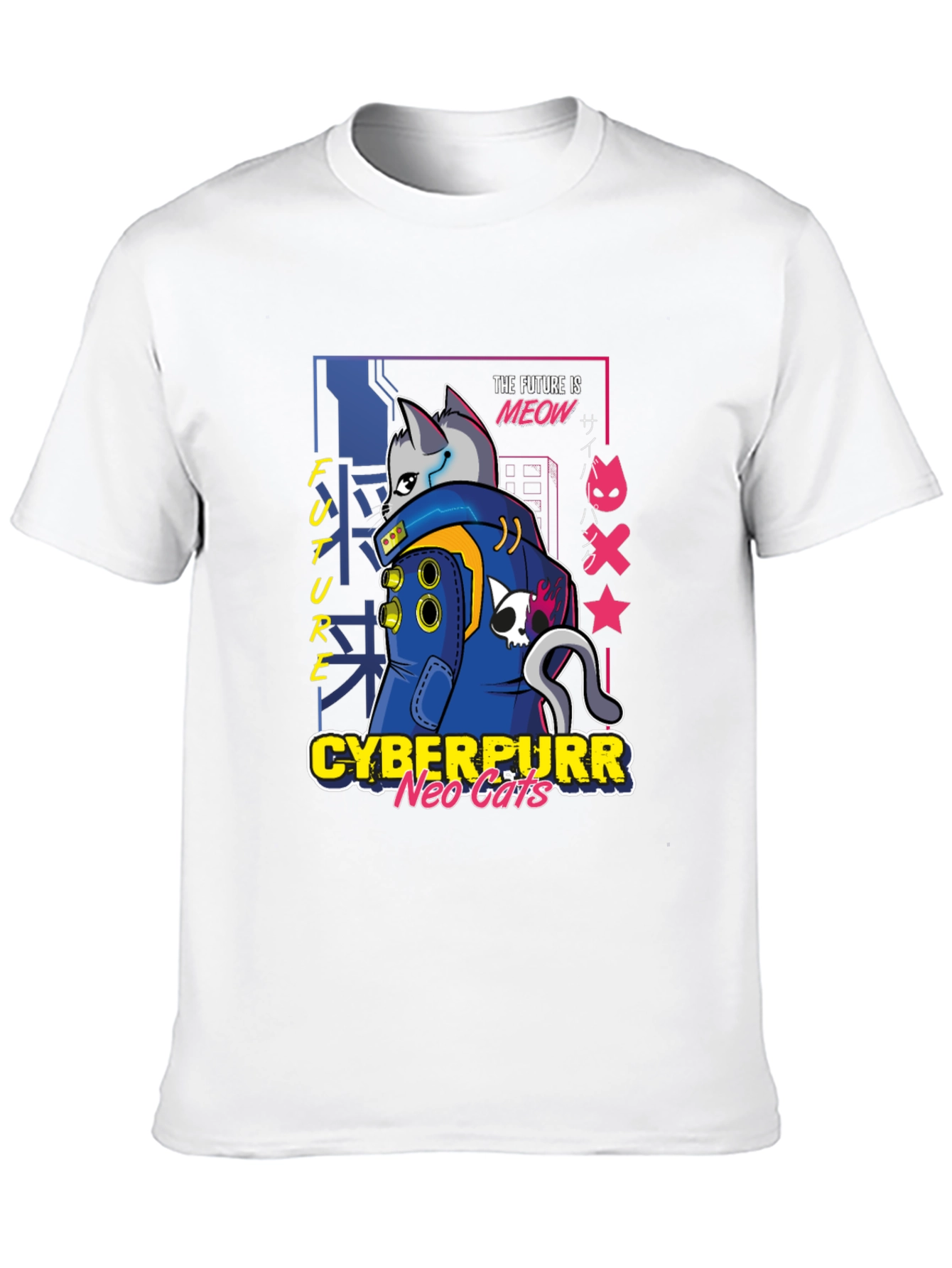 Cyberpurr Neo-Cats T-Shirt