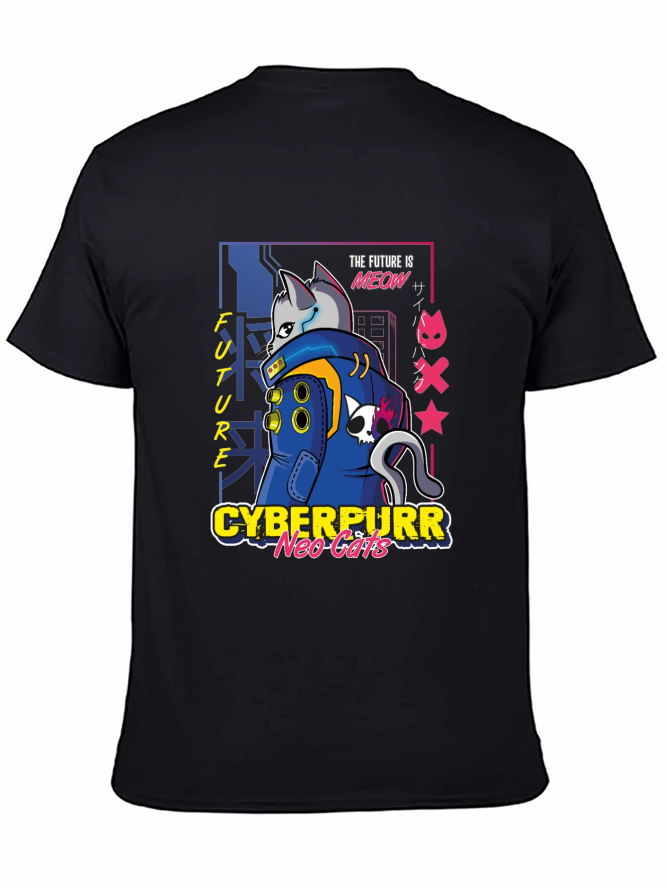 Cyberpurr Neo-Cats T-Shirt
