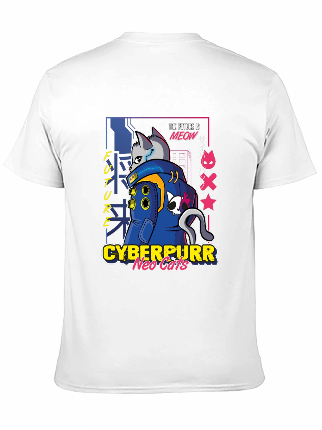 Cyberpurr Neo-Cats T-Shirt