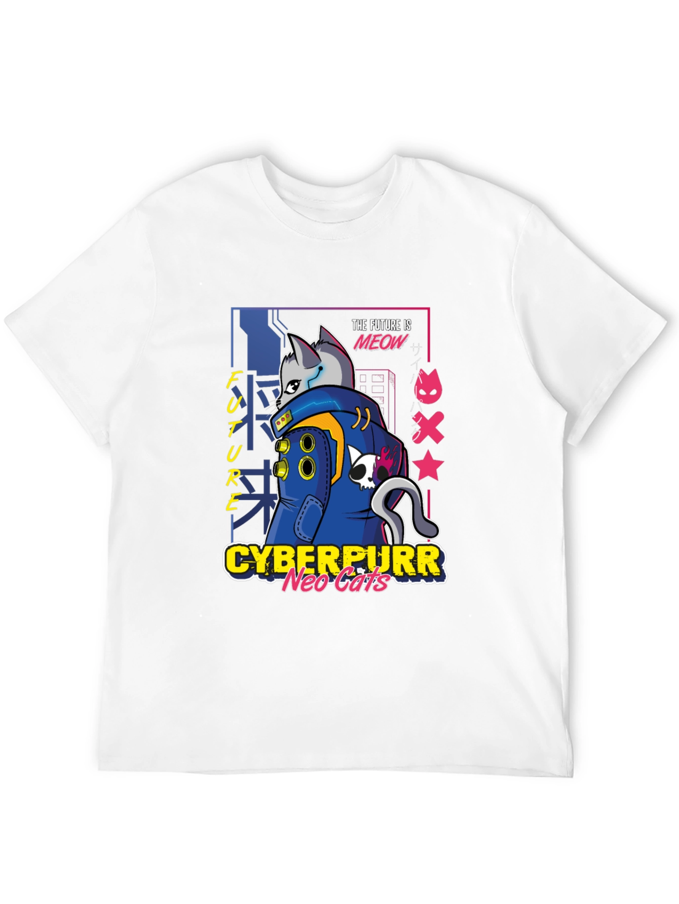 Cyberpurr Neo-Cats T-Shirt