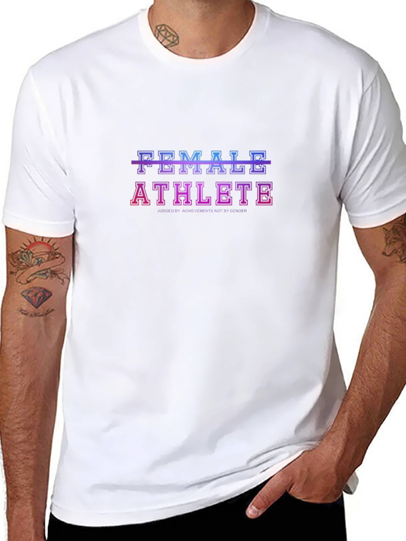 Female Athlete T-Shirt - Achievement Focused