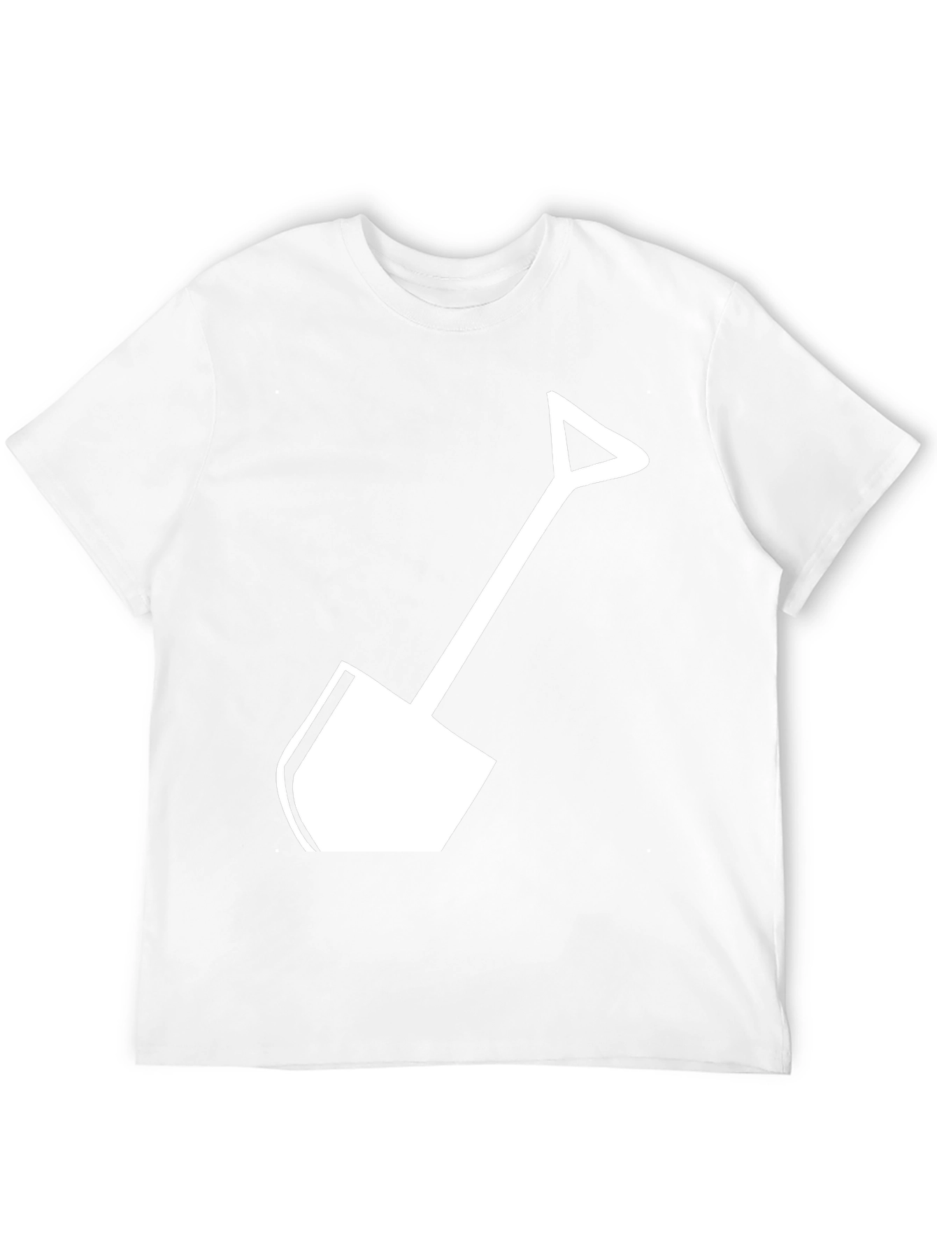 Shovel Graphic Tee - Black Cotton Blend