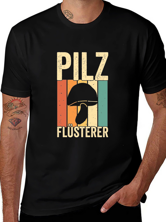 Pilzflüsterer Mushroom T-Shirt - Vintage Style