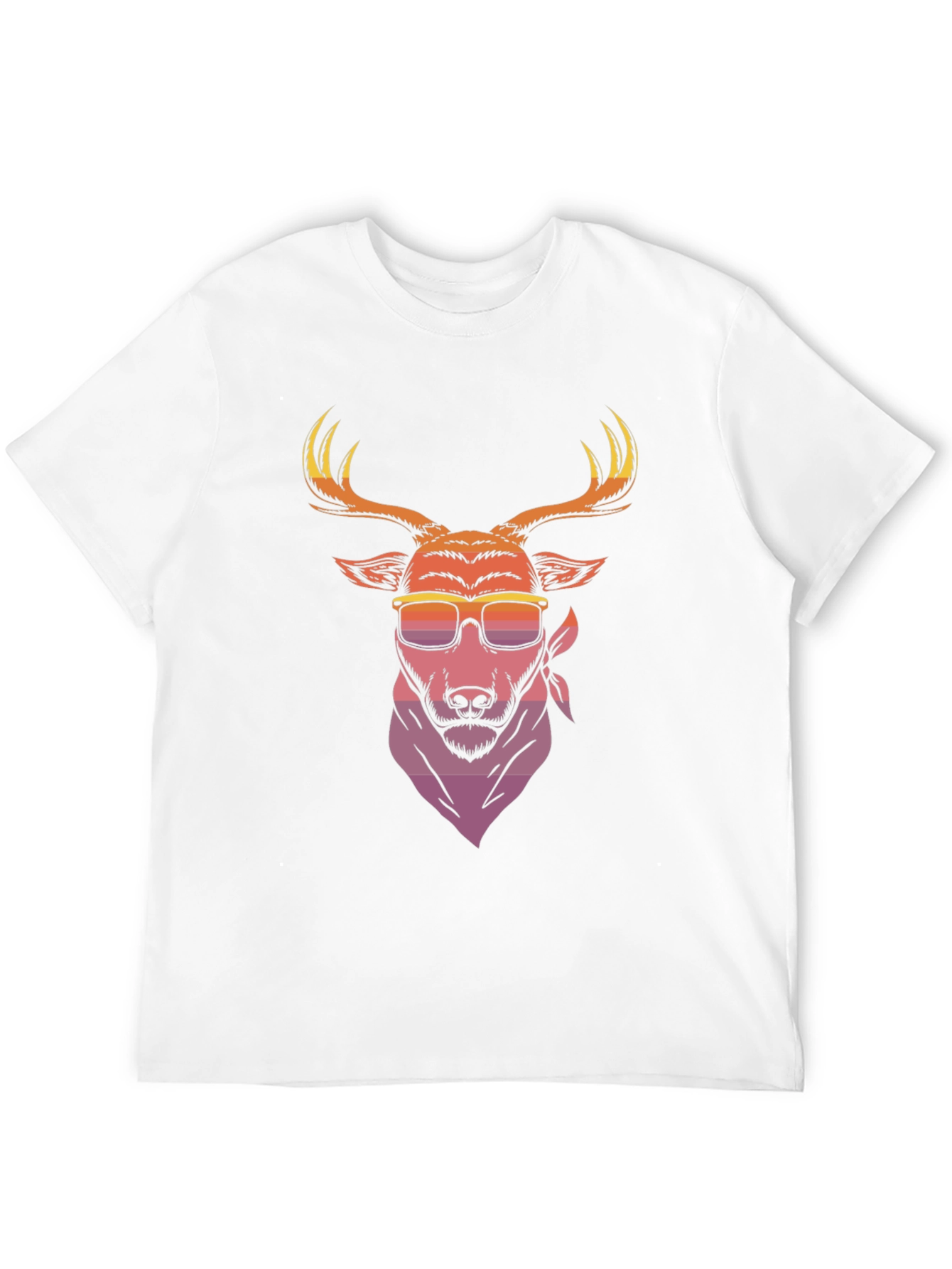 Cool Deer Graphic T-Shirt