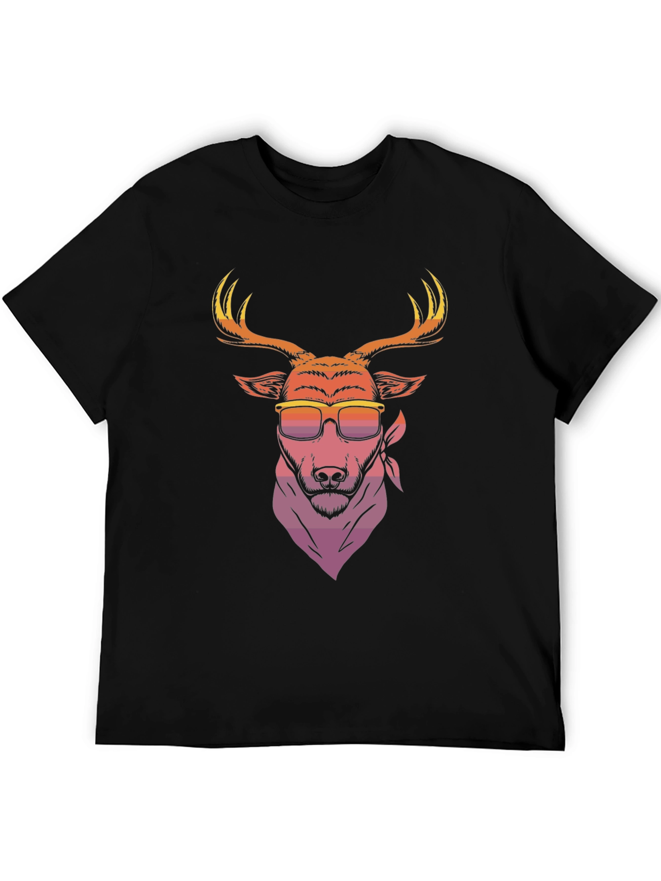 Cool Deer Graphic T-Shirt