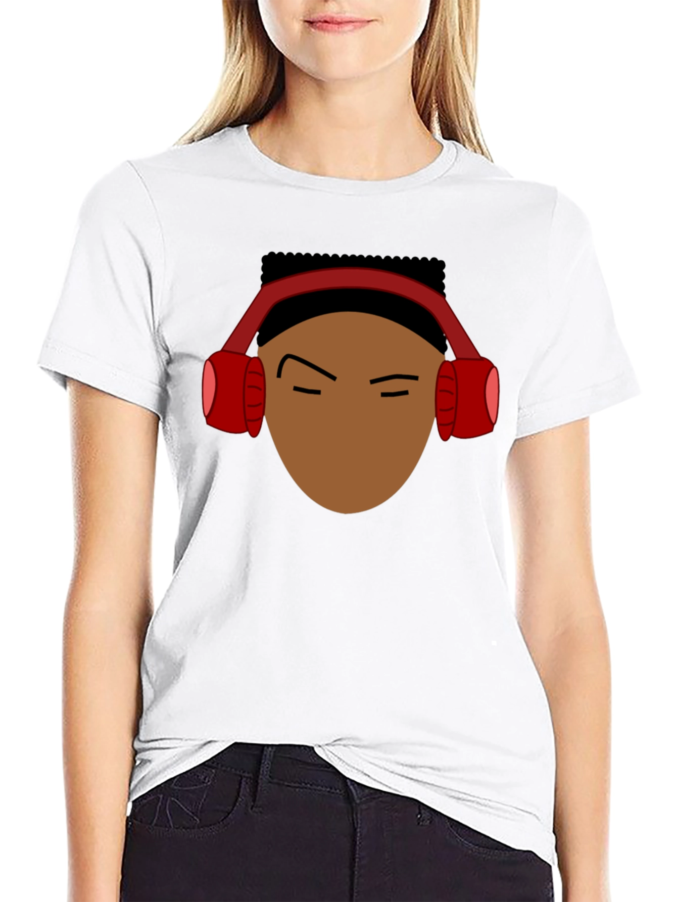 Headphones Graphic T-Shirt