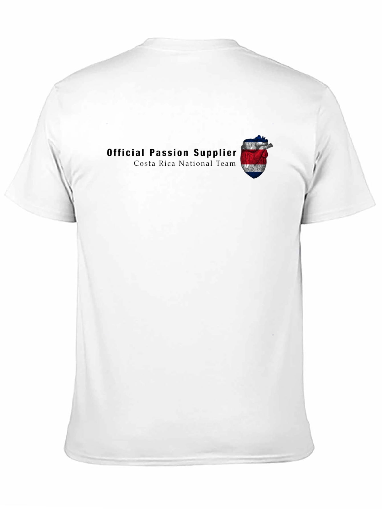 Costa Rica National Team Official Passion Supplier T-Shirt