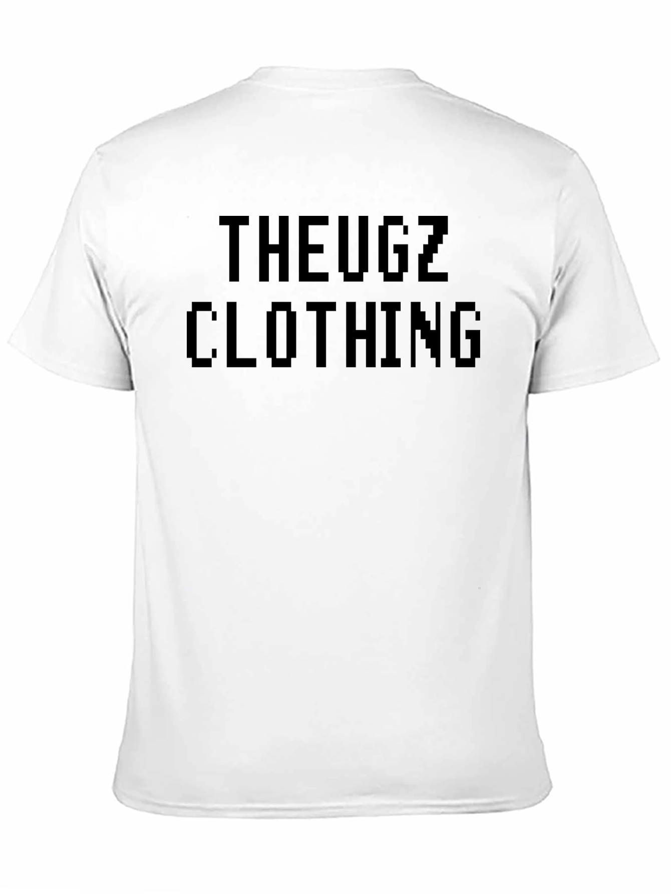 THEUGZ Clothing Black Tee - Pixel Style